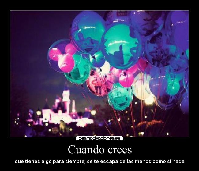 Cuando crees - 
