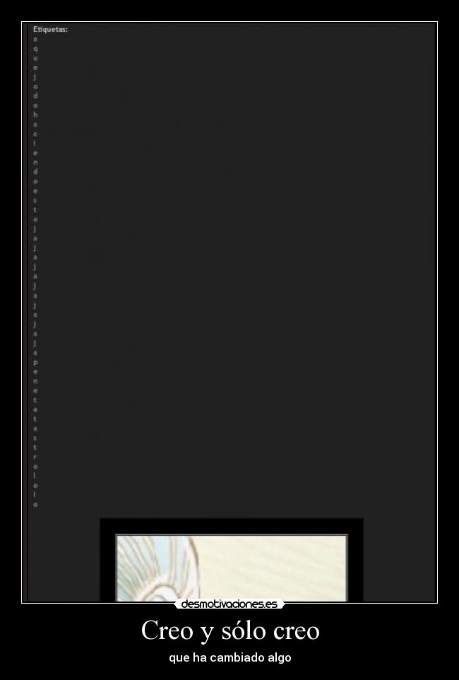 Creo y sólo creo - 