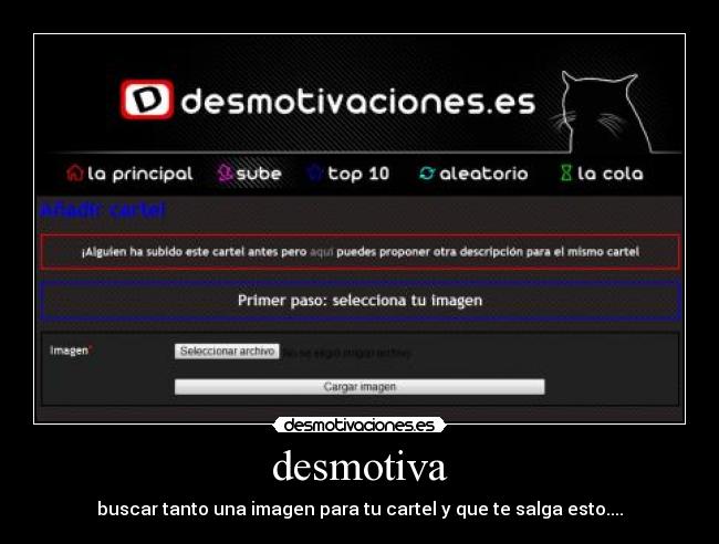 desmotiva - buscar tanto una imagen para tu cartel y que te salga esto....