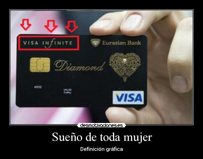 Sueño de toda mujer - Definición gráfica