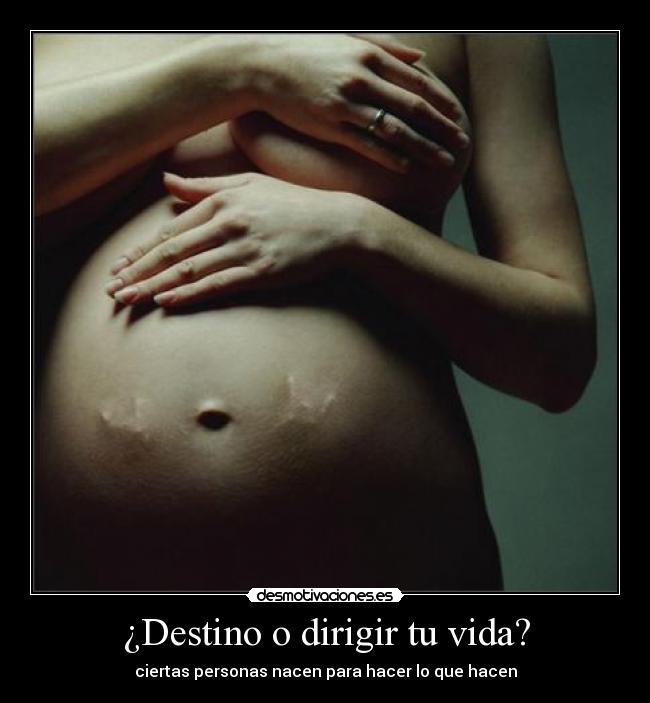 ¿Destino o dirigir tu vida? -