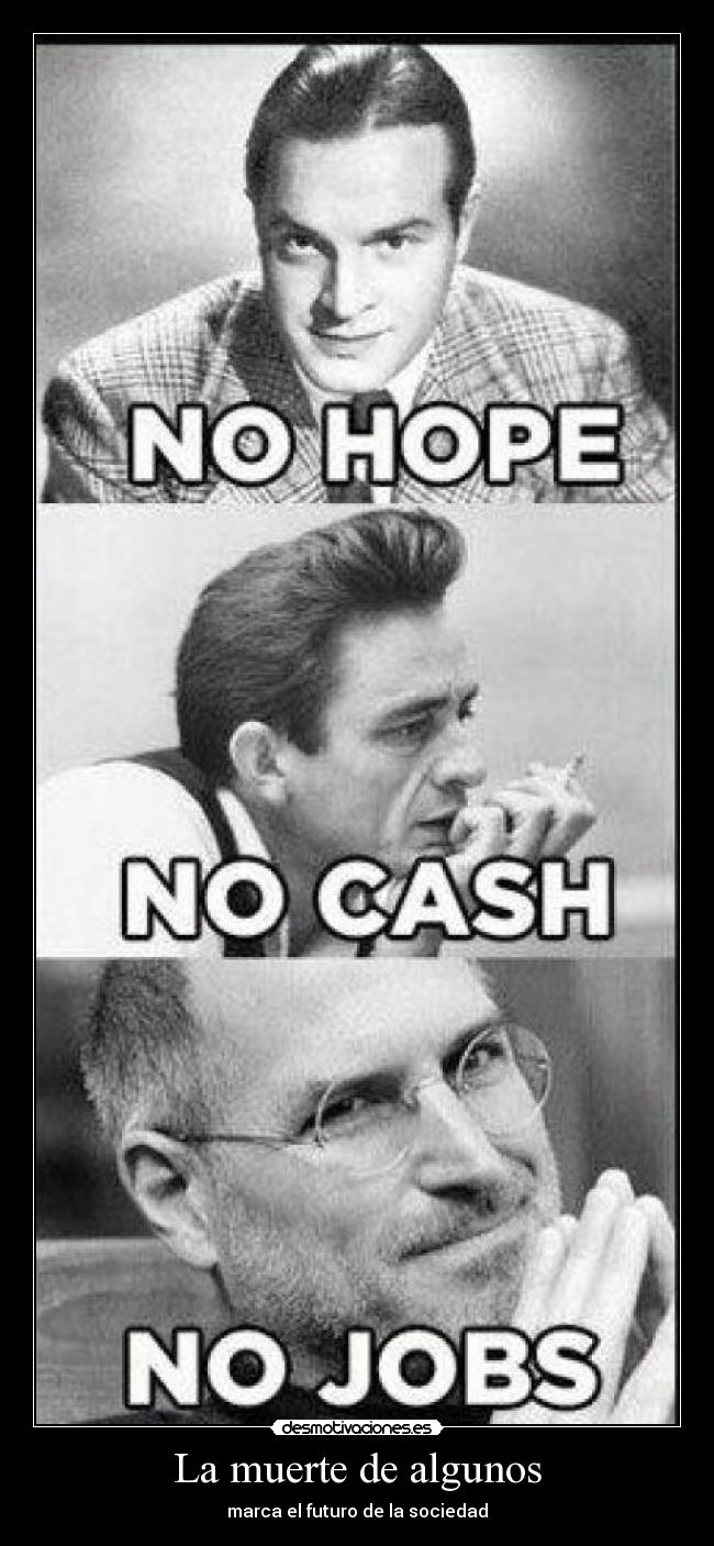 La muerte de algunos - marca el futuro de la sociedad