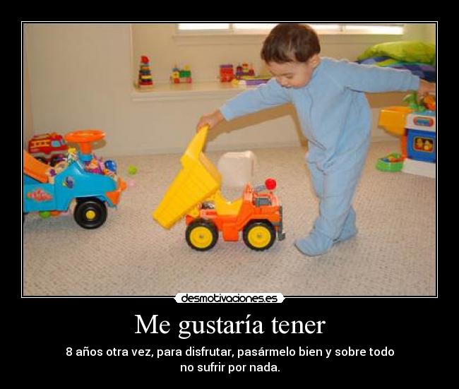 Me gustaría tener -