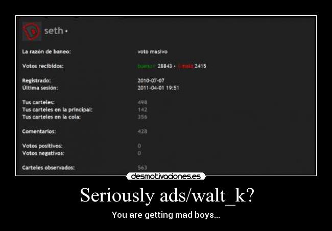 Seriously ads/walt_k? -