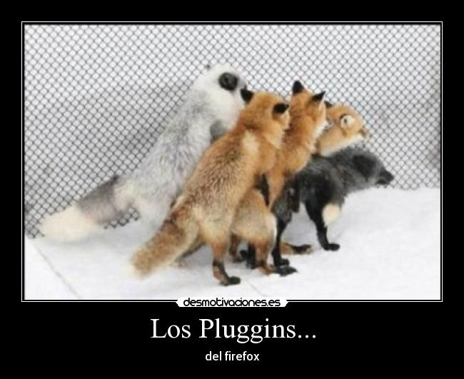 Los Pluggins... - del firefox