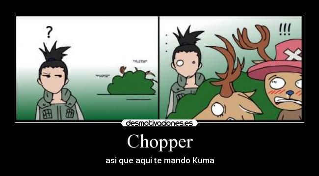 carteles one piece chopper kuma mugiwarax chopper gusto viage desmotivaciones