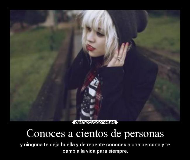 Conoces a cientos de personas -