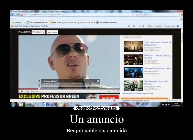 Un anuncio - Responsable a su medida