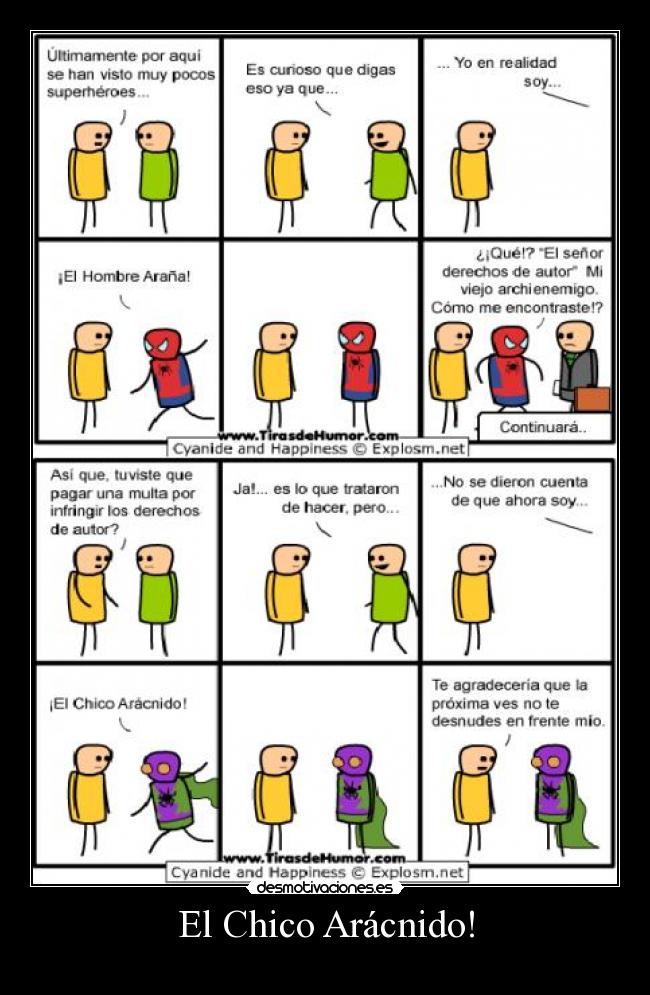 El Chico Arácnido! -