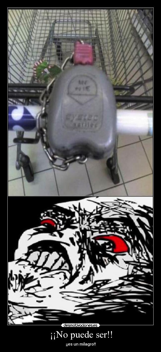 ¡¡No puede ser!! -