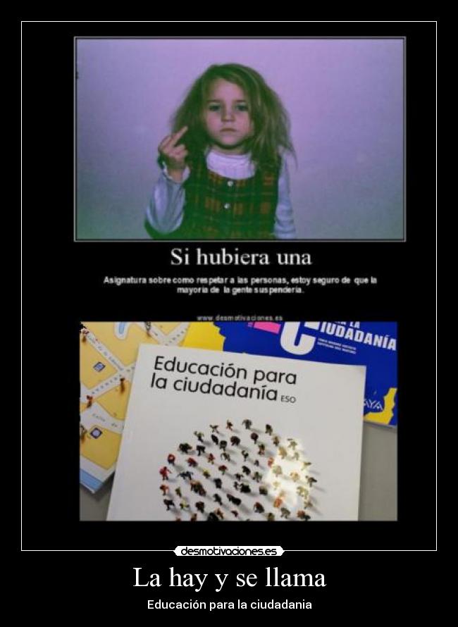 La hay y se llama - Educación para la ciudadania
