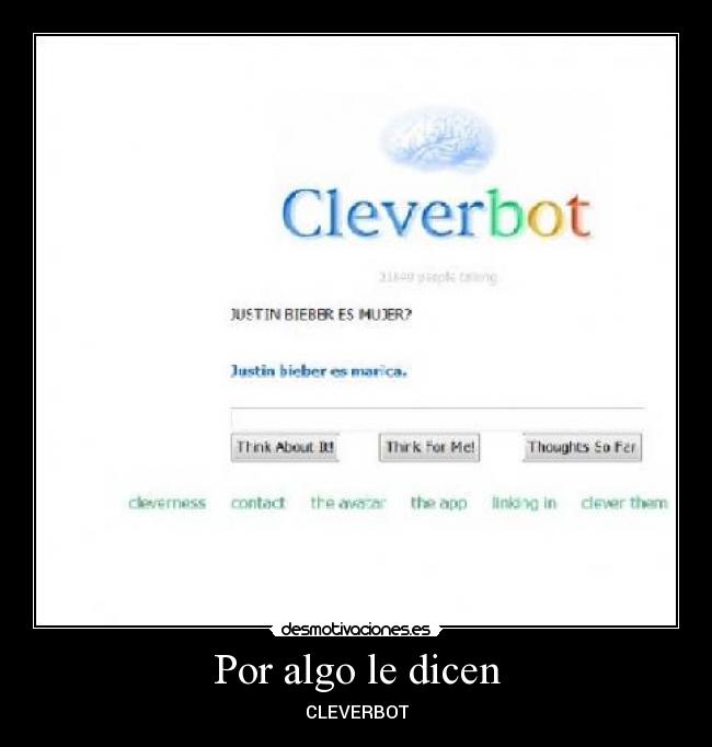 carteles clever bot desmotivaciones