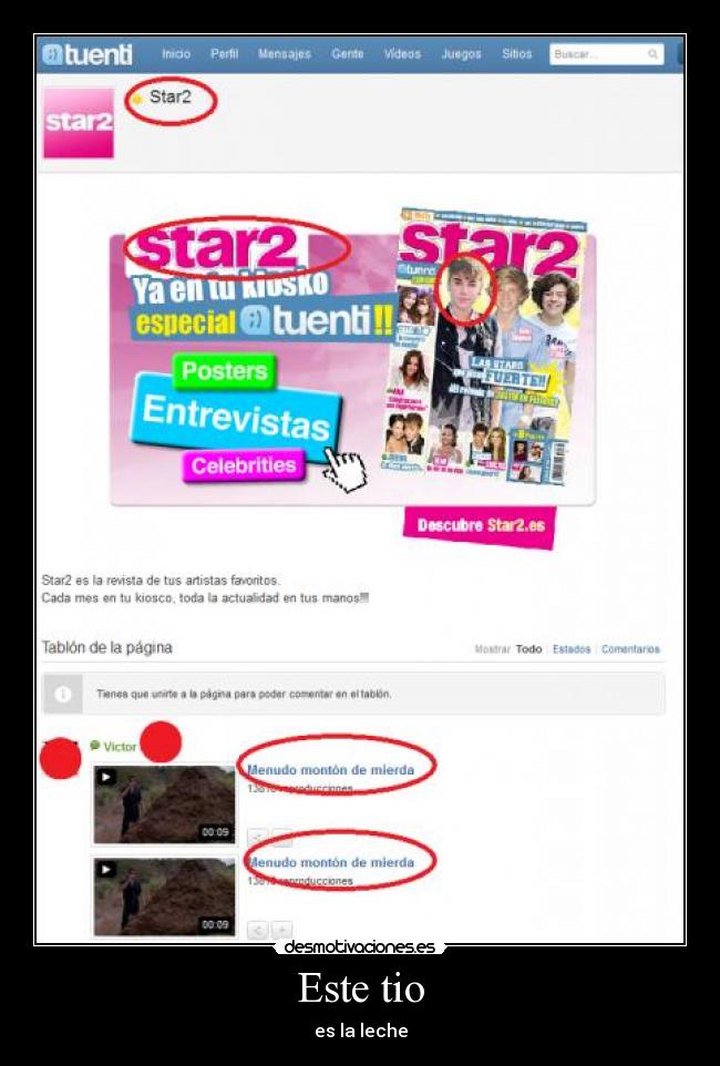 Este tio - es la leche