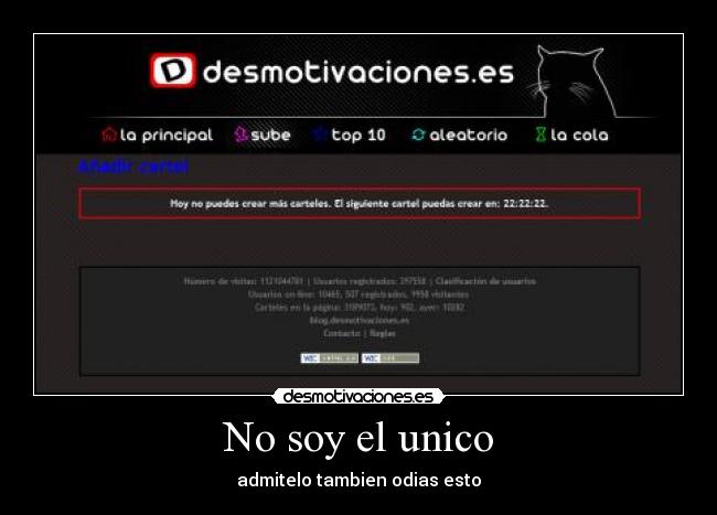 No soy el unico - admitelo tambien odias esto