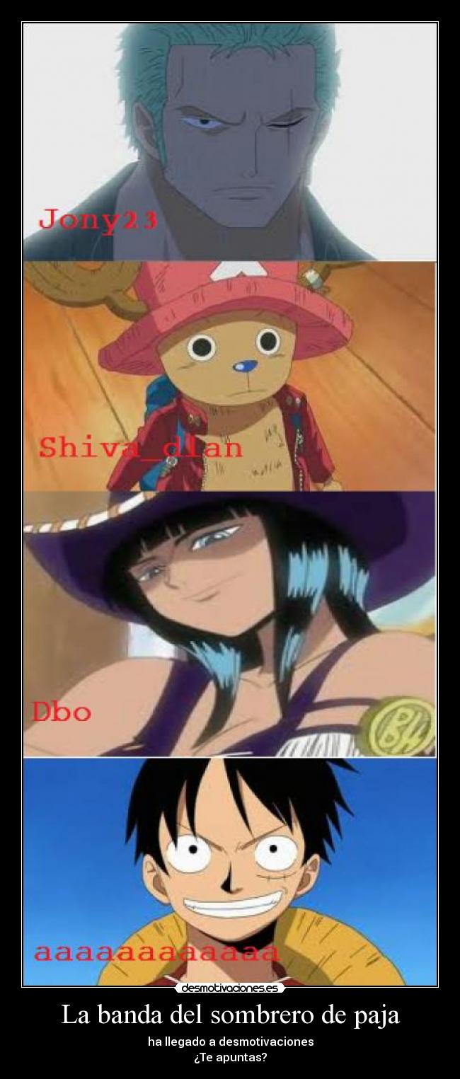 La banda del sombrero de paja -