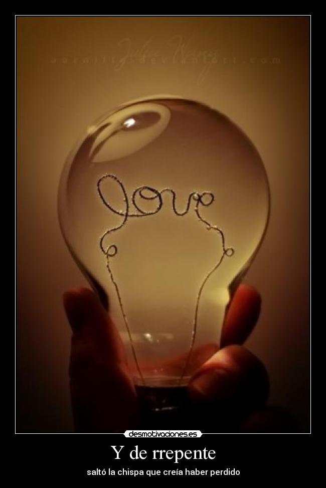 Y de rrepente - 