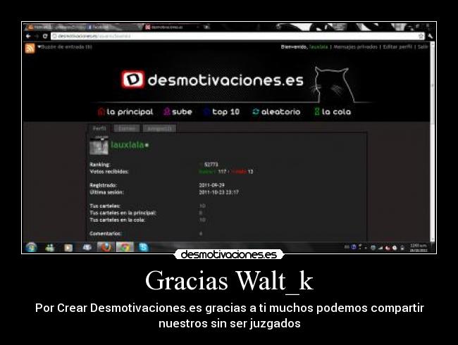 Gracias Walt_k -