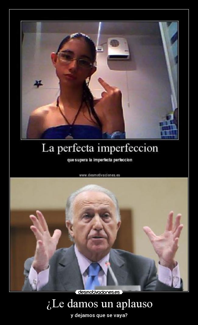 ¿Le damos un aplauso - 