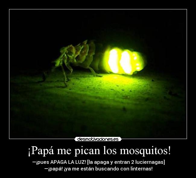 ¡Papá me pican los mosquitos! - 