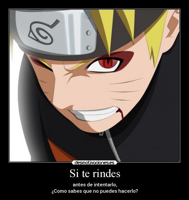 Si te rindes -