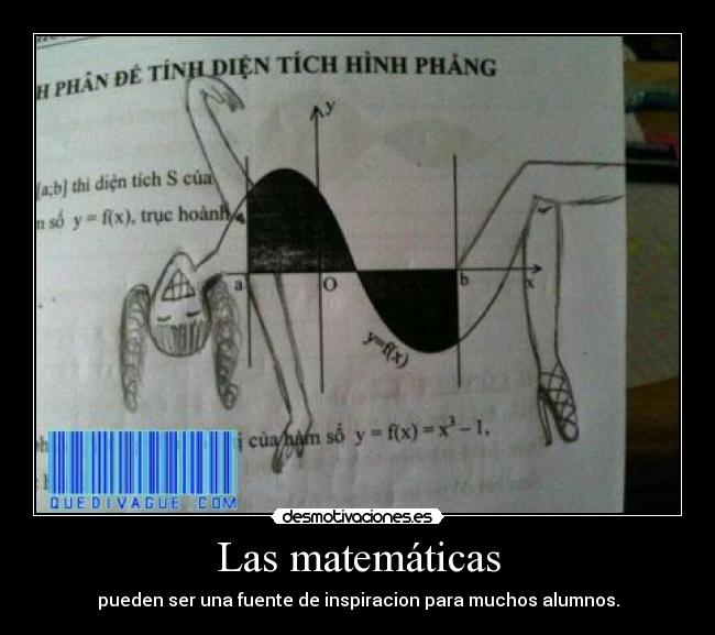Las matemáticas - pueden ser una fuente de inspiracion para muchos alumnos.