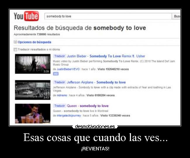 Esas cosas que cuando las ves... - ¡REVIENTAS!