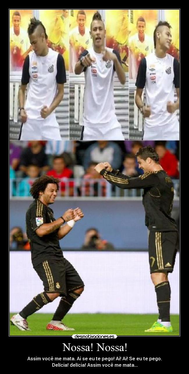 carteles neymar cr7 marcelo desmotivaciones