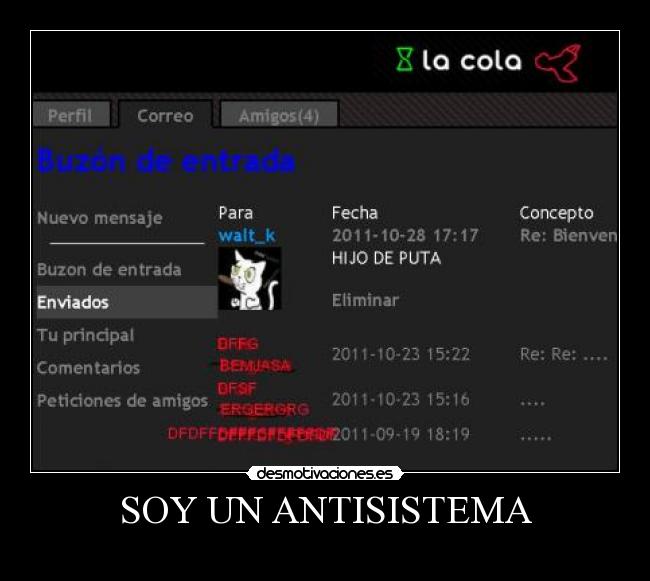 SOY UN ANTISISTEMA - 