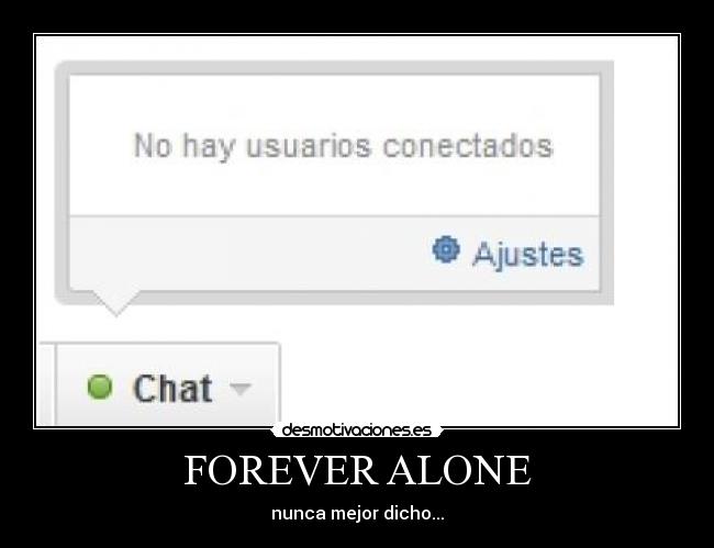 FOREVER ALONE - 