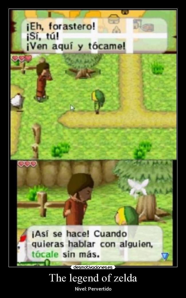 The legend of zelda - Nivel: Pervertido