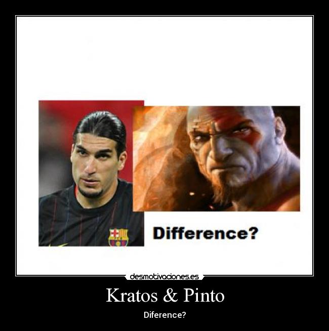 Kratos & Pinto - Diference?