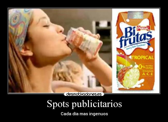 Spots publicitarios -