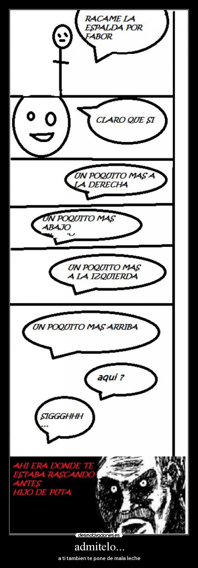 admitelo... - a ti tambien te pone de mala leche