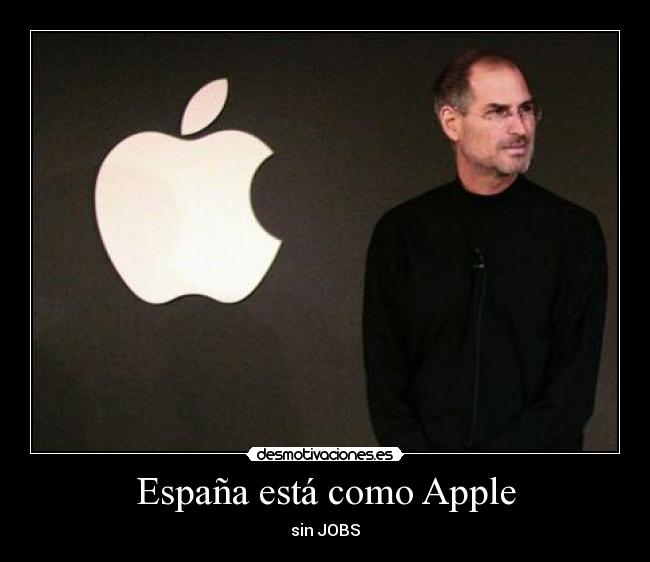 España está como Apple - 