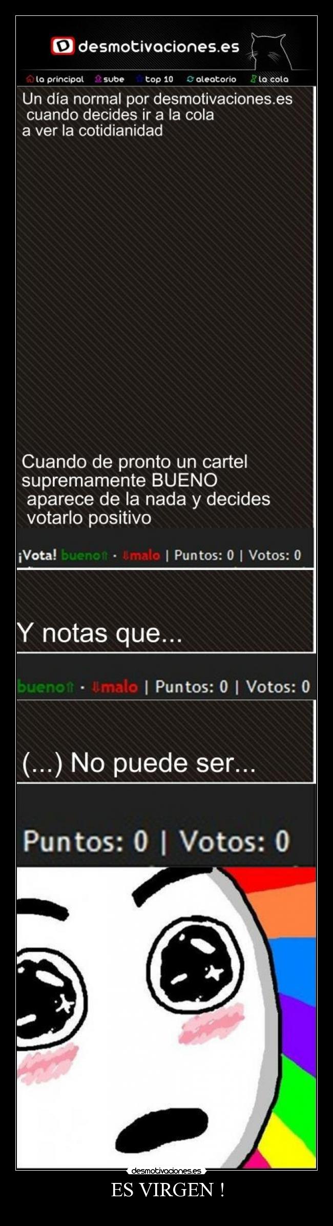 carteles cartel virgen looooooooool desmotivaciones