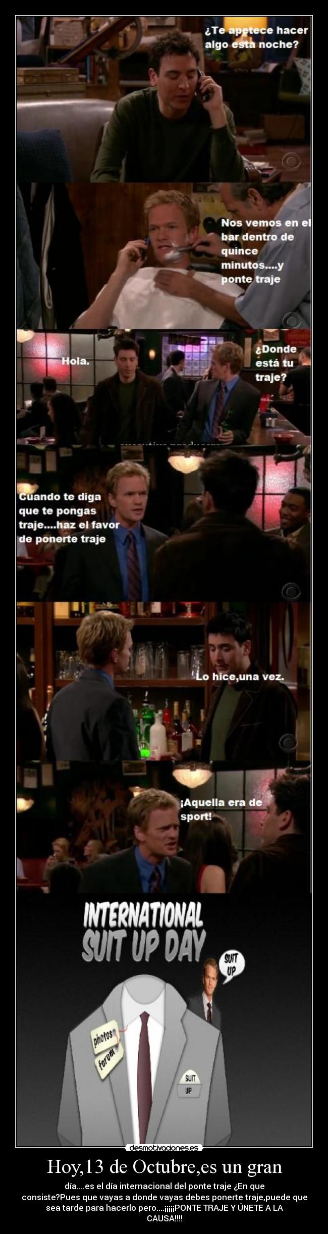 carteles barney stinson mor89 elclanviral bollicao hipsalami desmotivaciones