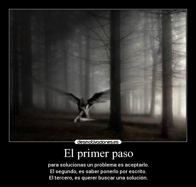 carteles paso problema solucion desmotivaciones