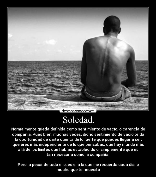Soledad. - 