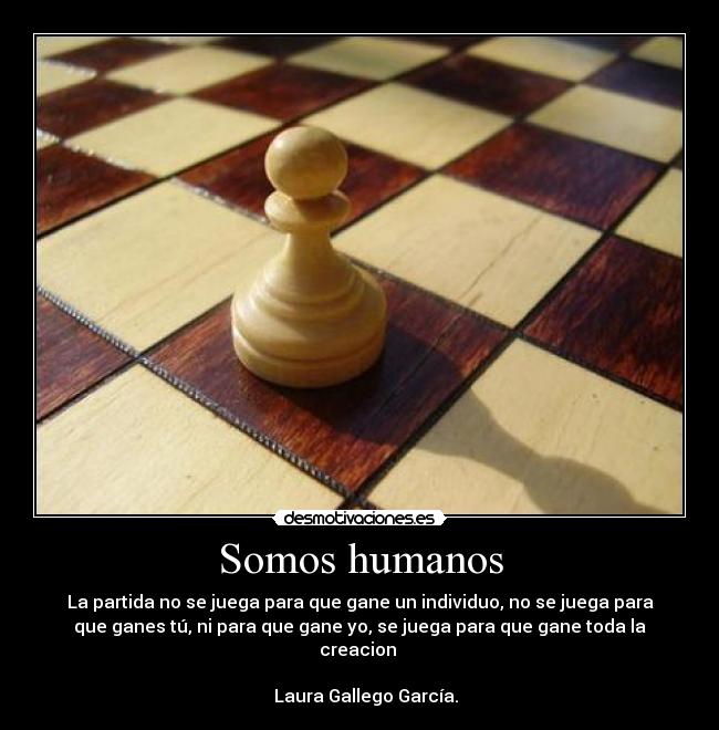 Somos humanos -