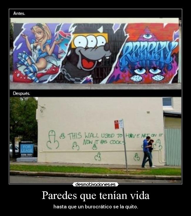 Paredes que tenían vida - 