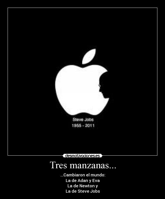 Tres manzanas... - 