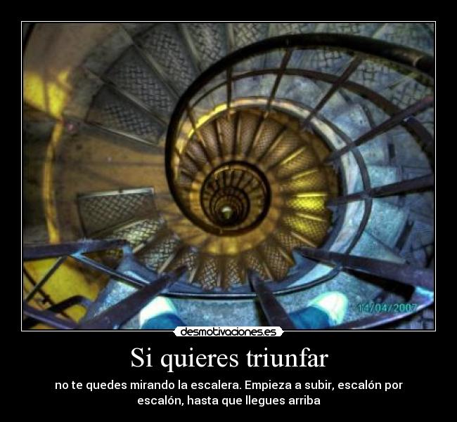 Si quieres triunfar - 