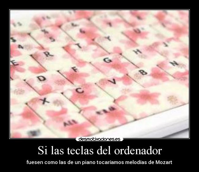 Si las teclas del ordenador - 