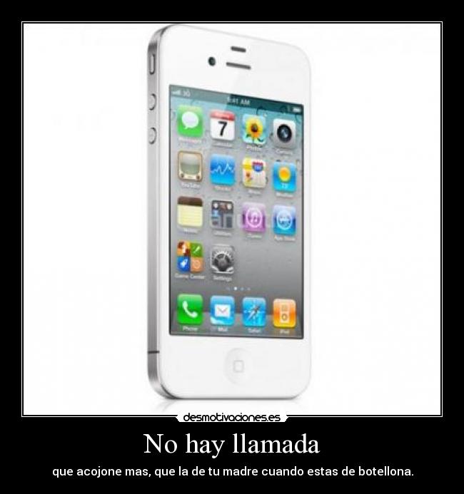 No hay llamada - 