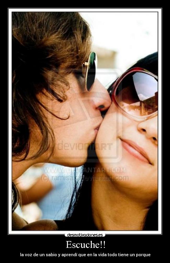 Escuche!! - la voz de un sabio y aprendí que en la vida todo tiene un porque