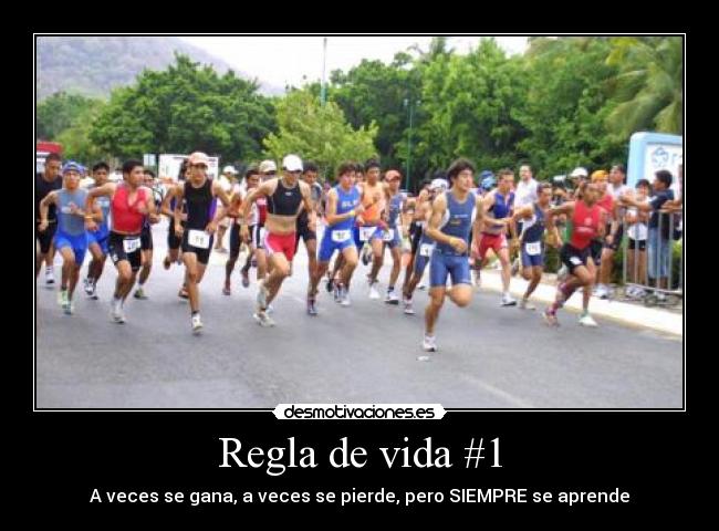 Regla de vida #1 -