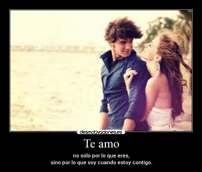 Te amo -