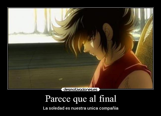 Parece que al final - 