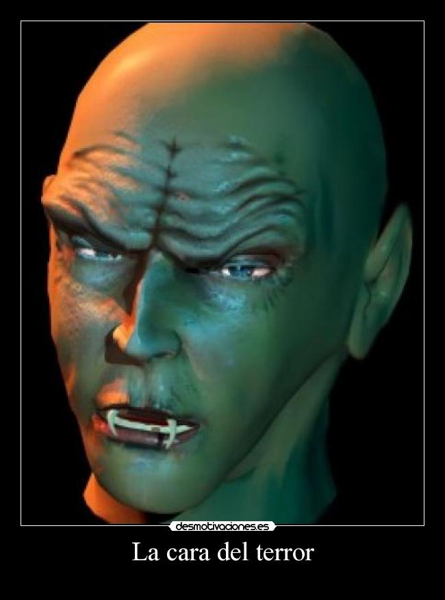 La cara del terror -
