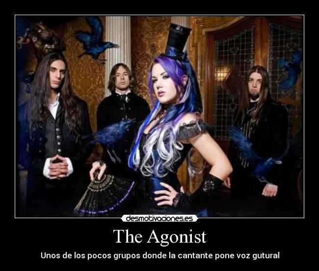 The Agonist - Unos de los pocos grupos donde la cantante pone voz gutural